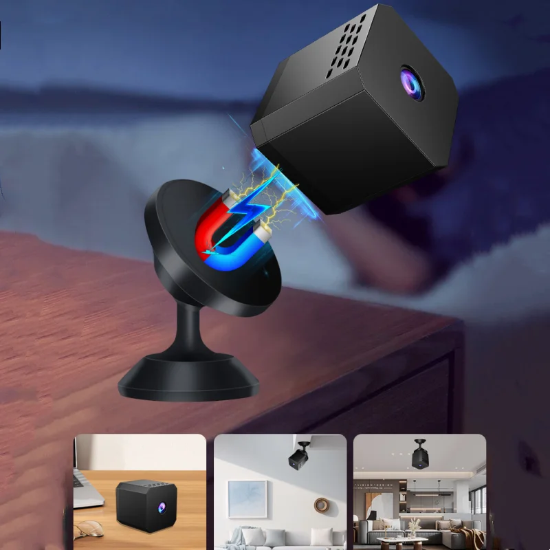 Wireless Mini Security Camera with Motion Detection and Night Vision