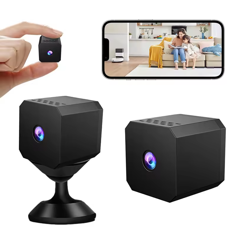 Wireless Mini Security Camera with Motion Detection and Night Vision