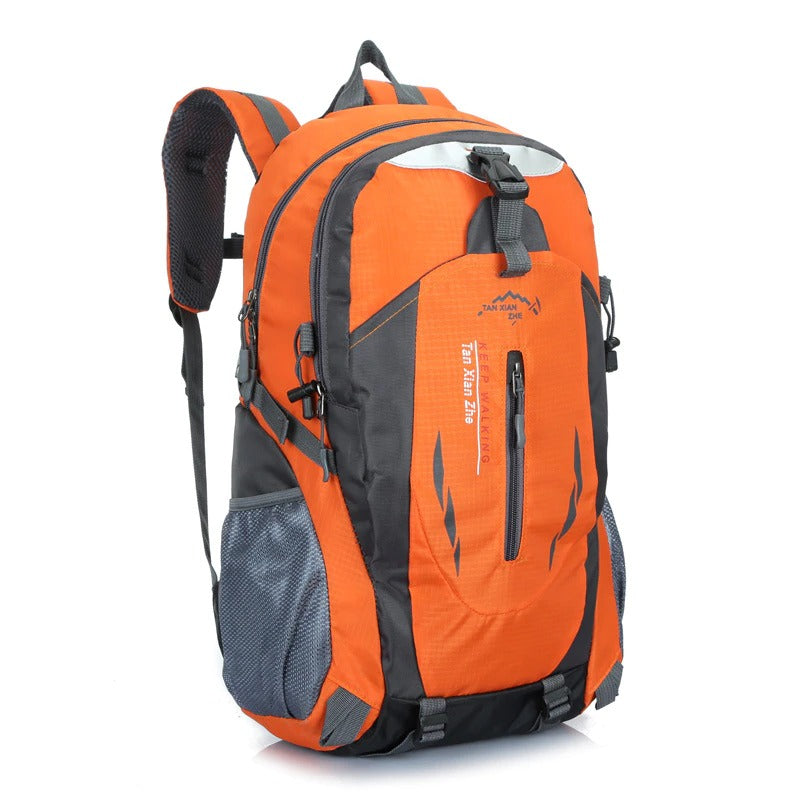 Waterproof Unisex Travel Backpack with Large Capacity and Functional Layout