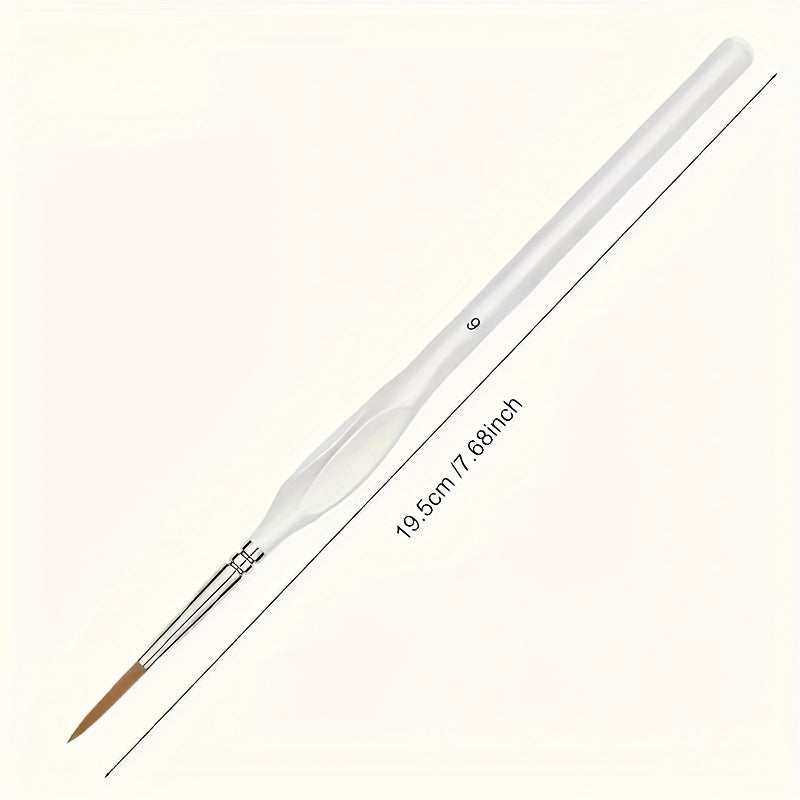 Acrylic Paint Brushes – Professional Brush Set with Detail Brush for Fine Painting