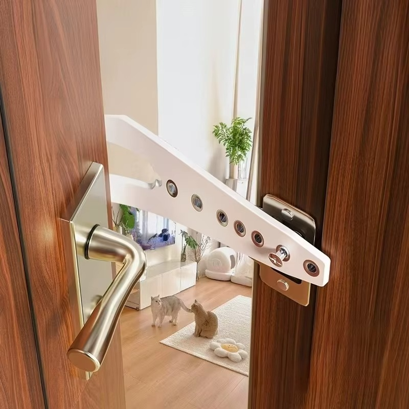 Five Adjustable Pet Door Restraint Straps with Tool-Free Fitting