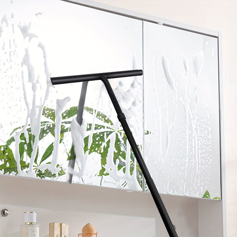 Telescopic Shower Squeegee with Extendable Handle – For Wall and Floor