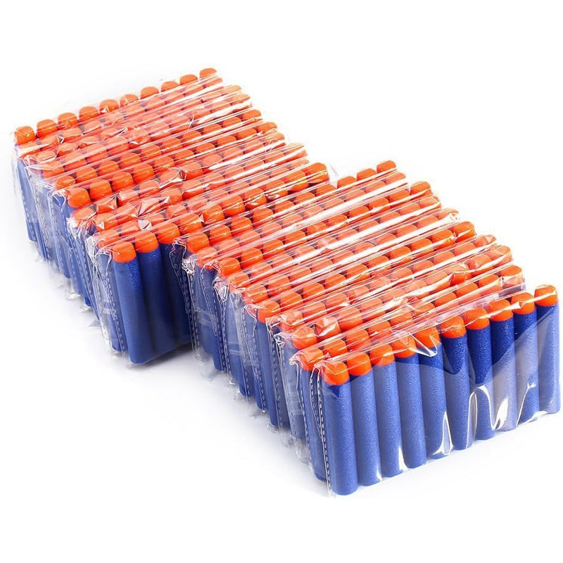200 Foam Darts for Nerf with Wristband Holder and Storage Bag for Playful Fun