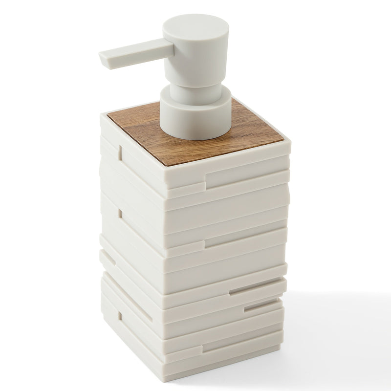 Modern Square Plastic Soap Dispenser – Minimalist and Practical
