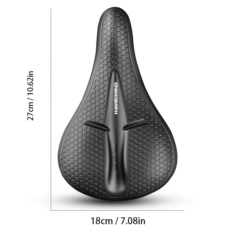 Comfortable Gel Bicycle Seat Cover with Anti-Slip Design for Cycling Trips