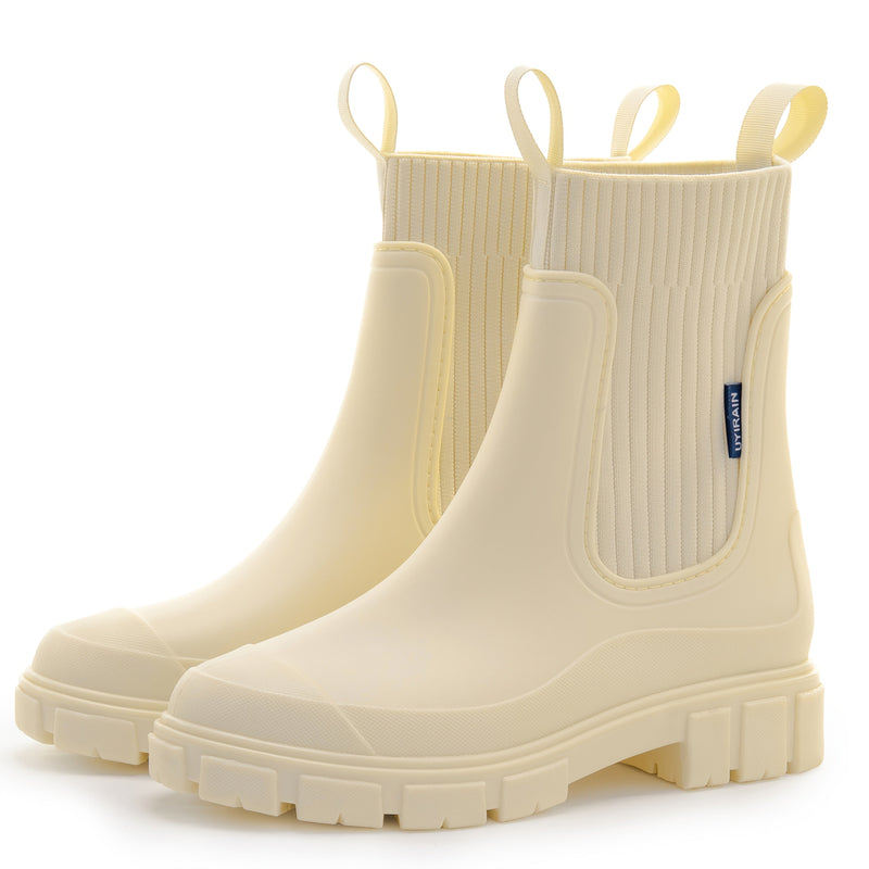 Urban Storm Women's Rain Boots - Stylish and Waterproof for Any Weather
