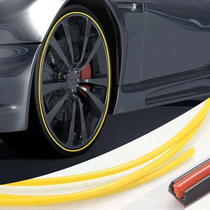 Flexible Car Wheel Rim Protector Strip