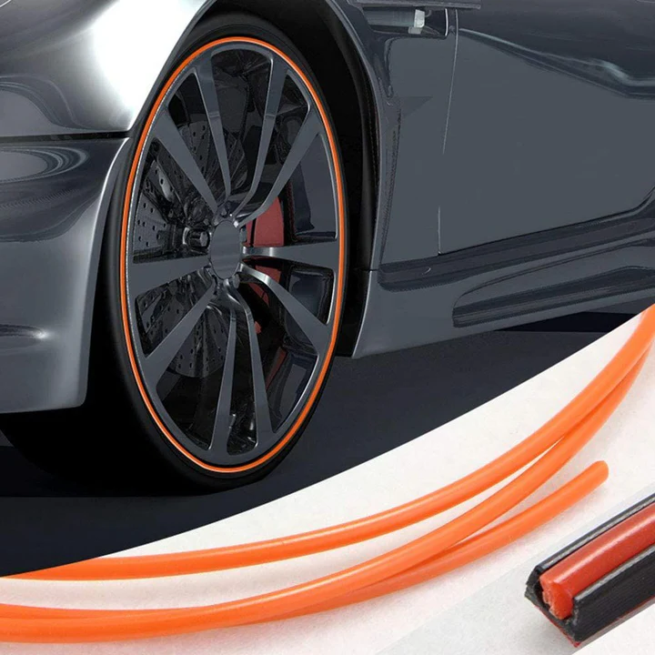 Flexible Car Wheel Rim Protector Strip