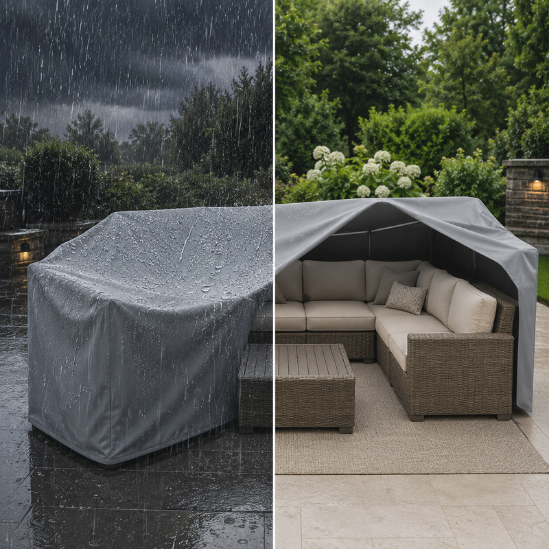 EVERDRAPE - Furniture Cover with UV & Rain Protection for Backyard Furniture