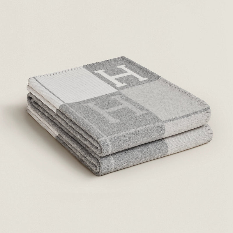 Luxury Wool Cashmere Throw Blanket – 140x170 cm – Ultra Soft & Warm