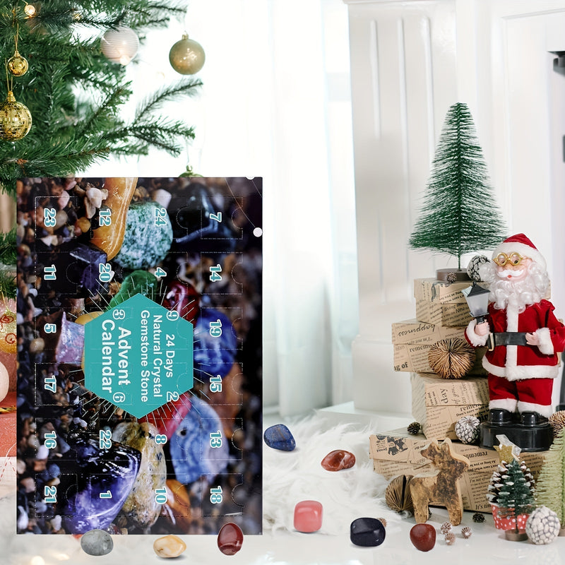 24-Day Rock & Mineral Collection Advent Calendar for Kids