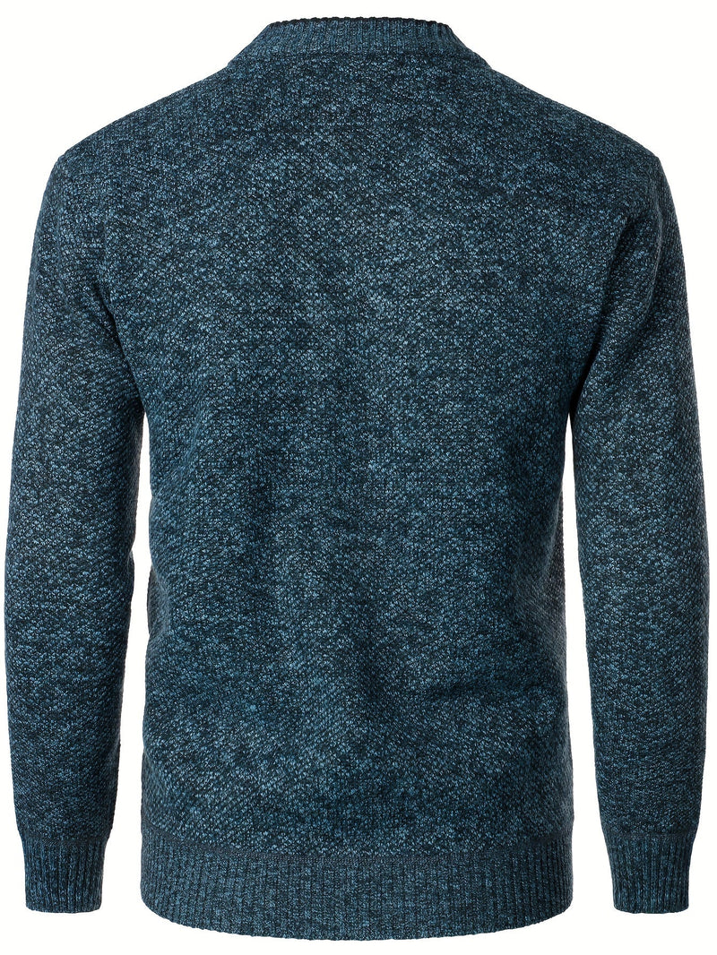 Men's Knitted Cardigan with Buttons – Warm and Comfortable for Autumn and Winter