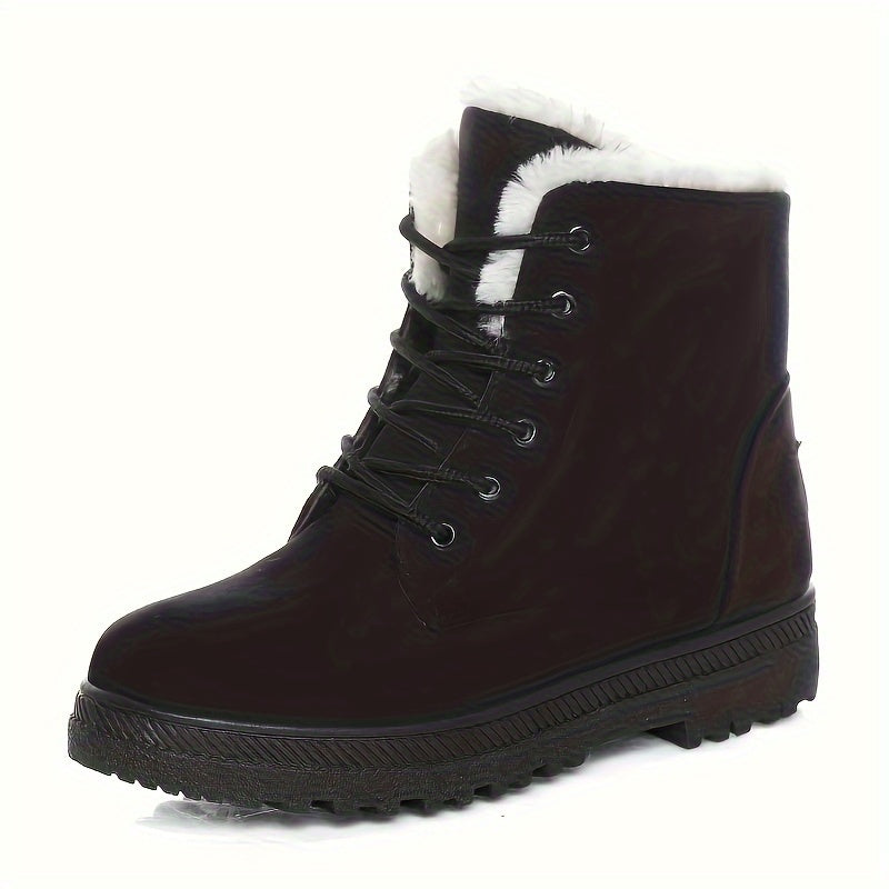 Women's Stylish Winter Ankle Boots - Keep Your Feet Warm and Comfortable