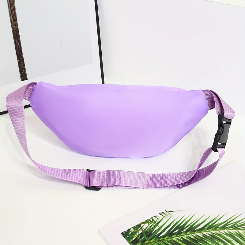 Lightweight Bum Bag for Women with Multiple Zipper Pockets and Adjustable Strap