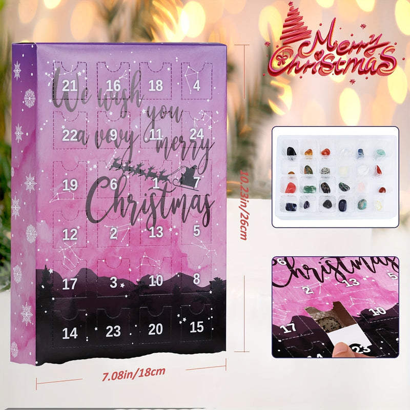 24-Day Rock & Mineral Collection Advent Calendar for Kids