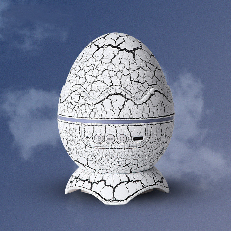 Dinosaur Egg Star Projector Night Light with Bluetooth Speaker