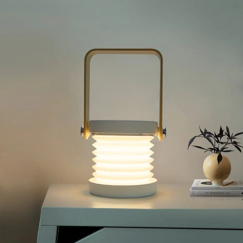 Foldable Rechargeable LED Table Lamp with Adjustable Brightness