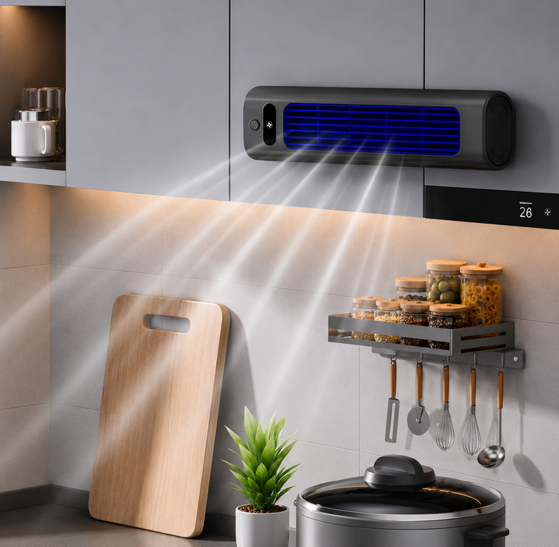 Portable Rechargeable Air Cooler with Compact Bladeless Design