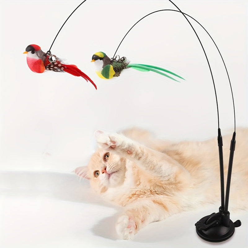 Interactive Cat Toy with Suction Cup – Ultimate Play Fun for Your Cat