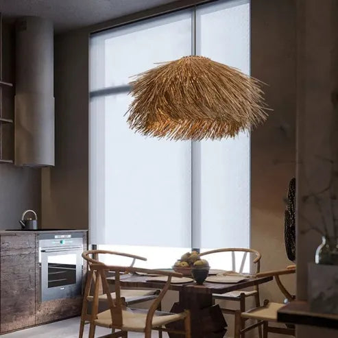 Handmade Rattan Pendant Light for a Warm Natural Atmosphere in Your Home