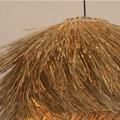 Handmade Rattan Pendant Light for a Warm Natural Atmosphere in Your Home