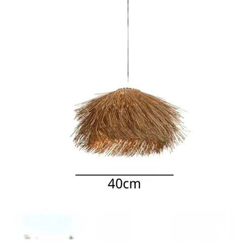 Handmade Rattan Pendant Light for a Warm Natural Atmosphere in Your Home