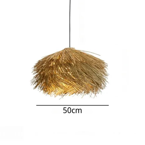 Handmade Rattan Pendant Light for a Warm Natural Atmosphere in Your Home