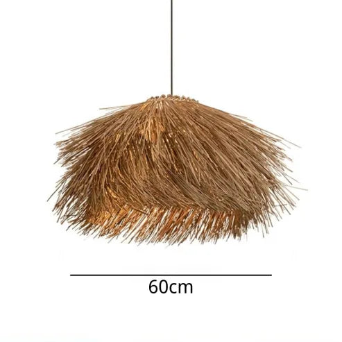 Handmade Rattan Pendant Light for a Warm Natural Atmosphere in Your Home