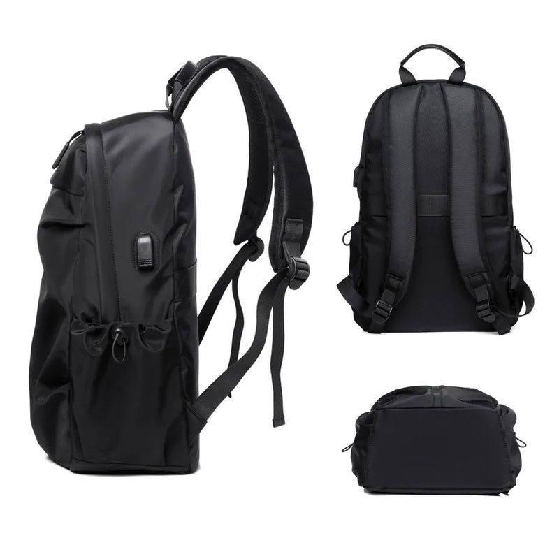 Water-Resistant Anti-Theft Laptop Backpack for Men