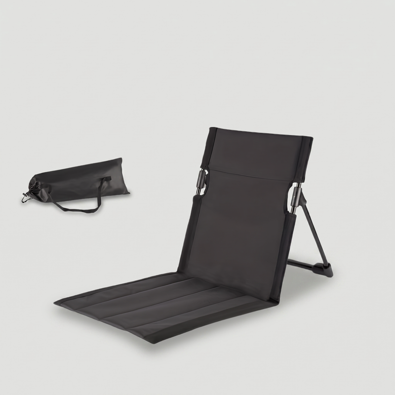 Lightweight Folding Low-Profile Camping Chair with Carry Bag