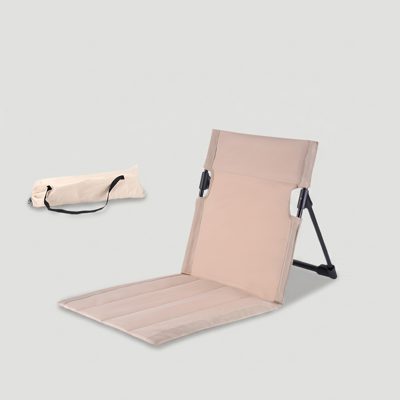 Lightweight Folding Low-Profile Camping Chair with Carry Bag