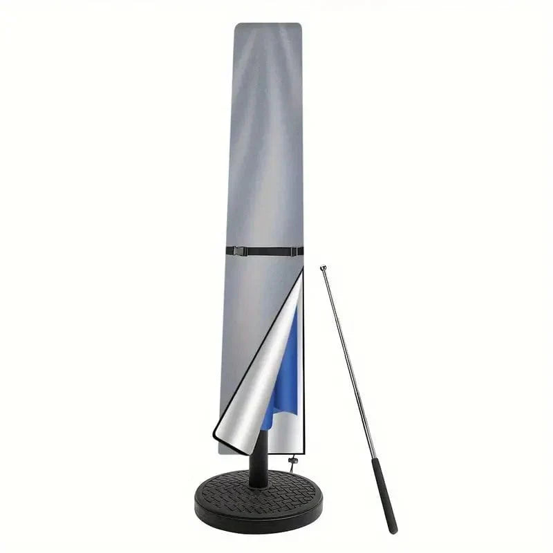 Waterproof Parasol Cover with UV Protection and Zip Closure for Outdoor Use
