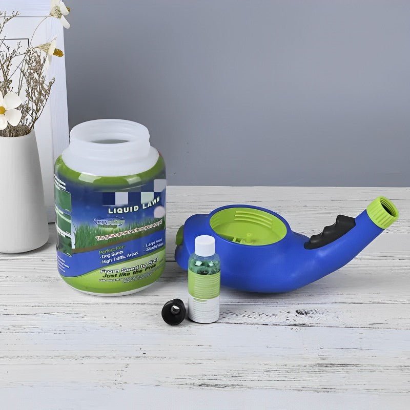 Hydro Mousse Liquid Lawn Grass Seed Spray Kit for Lawn Repair