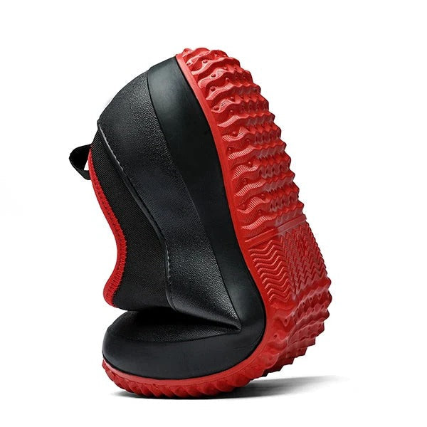 Waterproof Slip-On Work Shoes for Men with Non-Slip Sole and Comfort