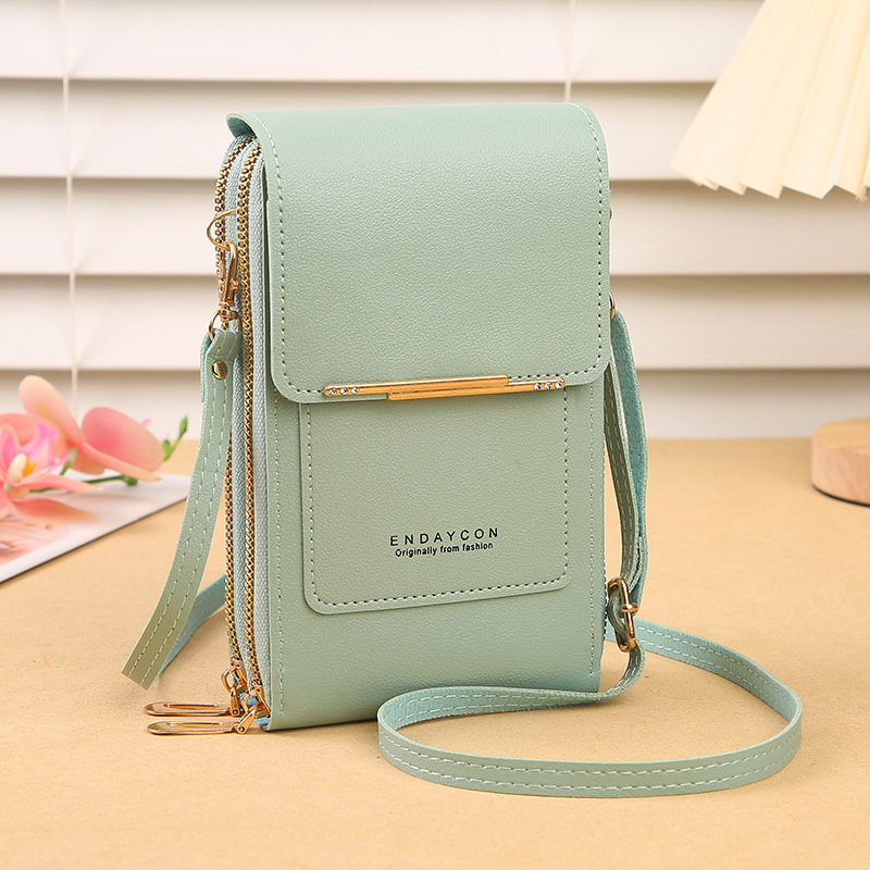 Touchscreen Phone Bag with Wallet Function – Compact Crossbody for Daily Use