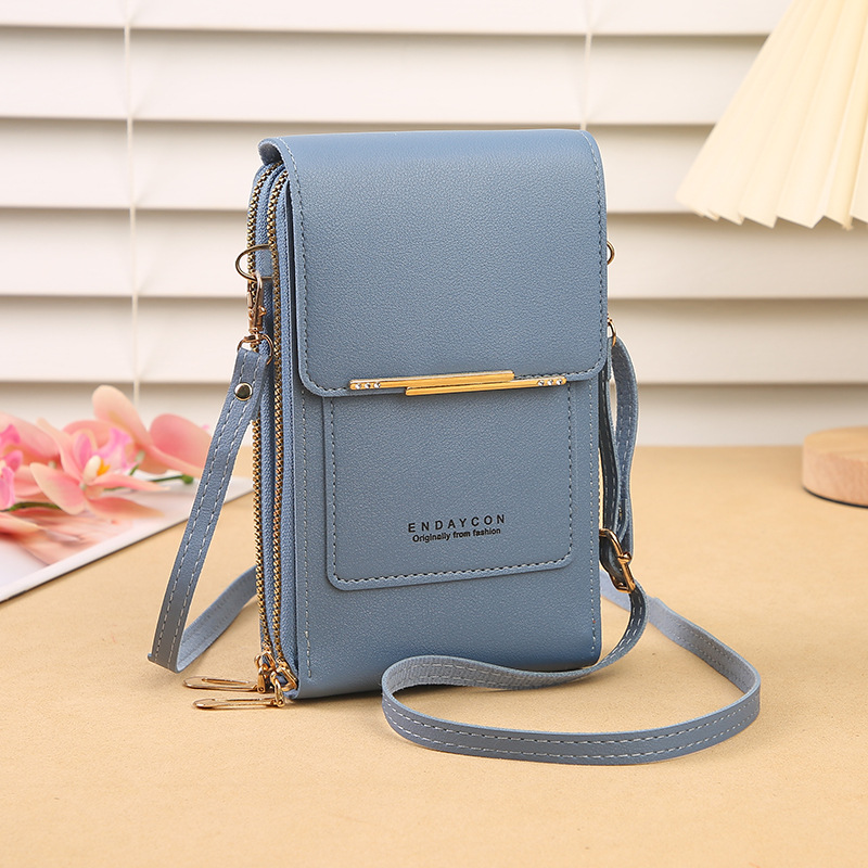 Touchscreen Phone Bag with Wallet Function – Compact Crossbody for Daily Use