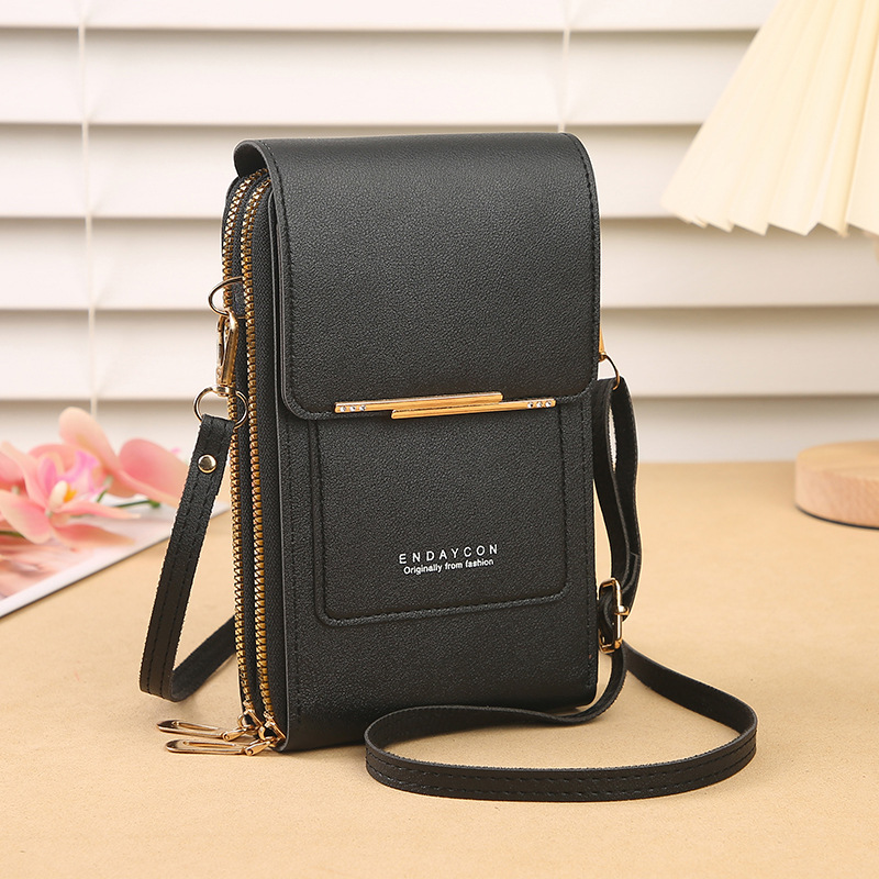 Touchscreen Phone Bag with Wallet Function – Compact Crossbody for Daily Use