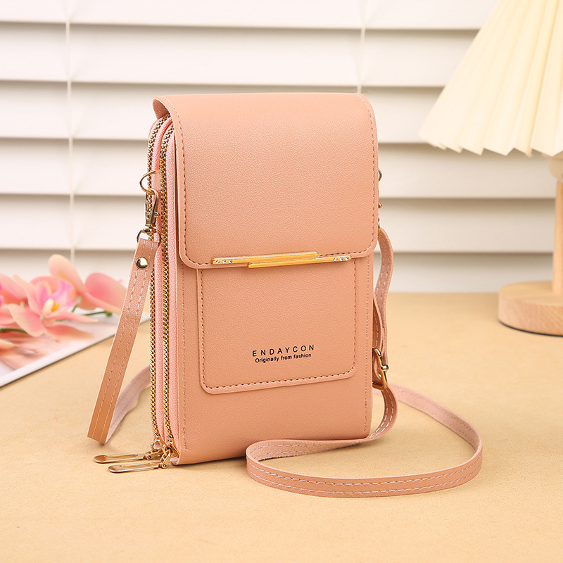 Touchscreen Phone Bag with Wallet Function – Compact Crossbody for Daily Use