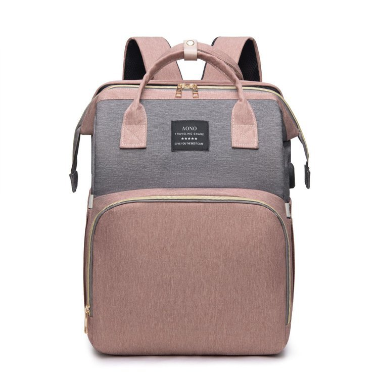 Changing Bag with Expandable Baby Bed – Multifunctional Travel Changing Bag