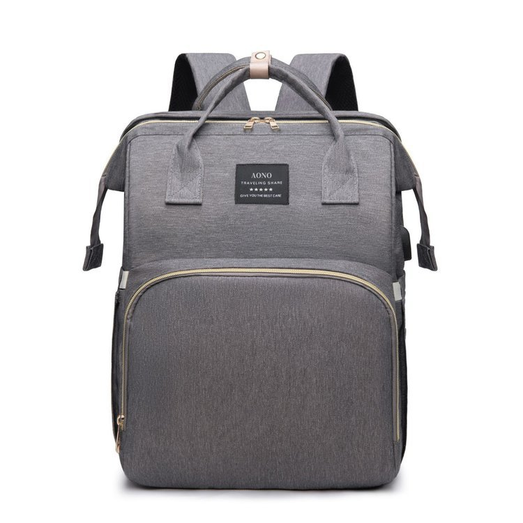 Changing Bag with Expandable Baby Bed – Multifunctional Travel Changing Bag
