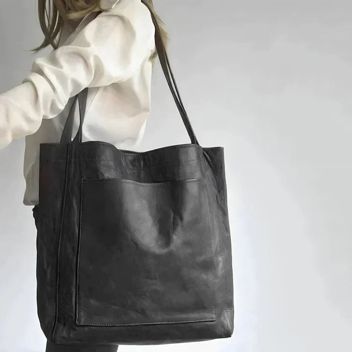 Classic Spacious Shoulder Tote Bag