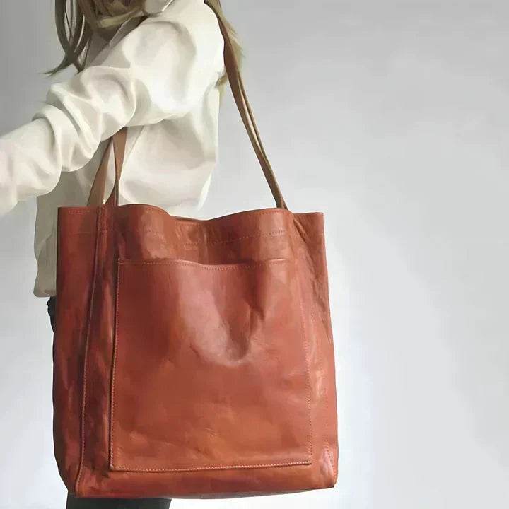 Classic Spacious Shoulder Tote Bag