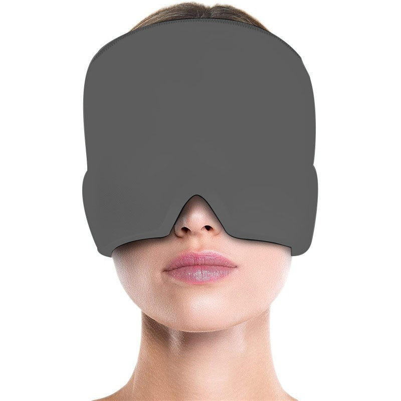Migraine Hat with Cooling Gel – Cooling Headband for Relief from Migraine, Fever, and Fatigue