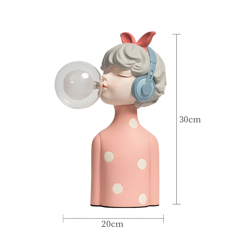 Artistic Table Lamp with Figures – Unique, Playful and Atmospheric