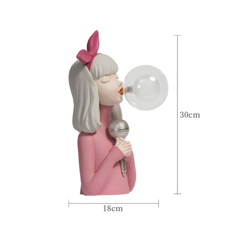 Artistic Table Lamp with Figures – Unique, Playful and Atmospheric