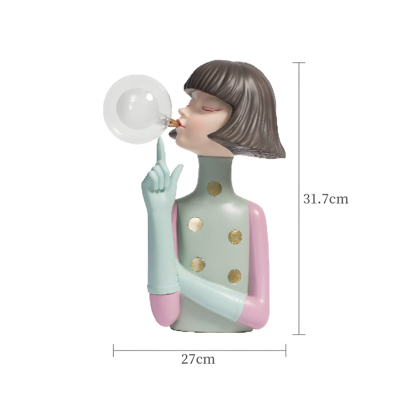 Artistic Table Lamp with Figures – Unique, Playful and Atmospheric