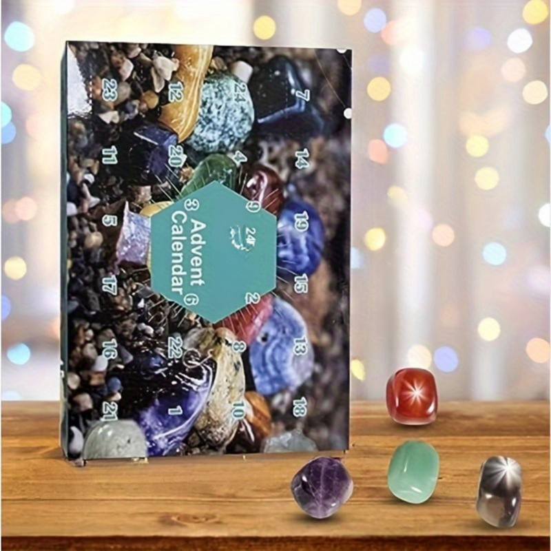 24-Day Rock & Mineral Collection Advent Calendar for Kids