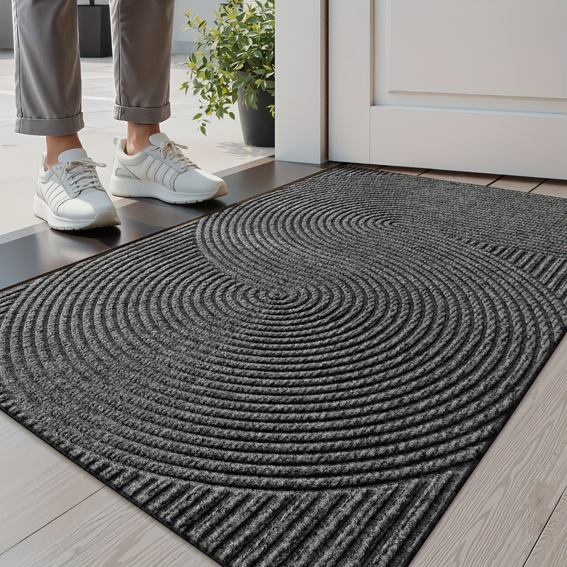 Heavy-Duty Entrance Mat with Anti-Slip Backing for Everyday Protection