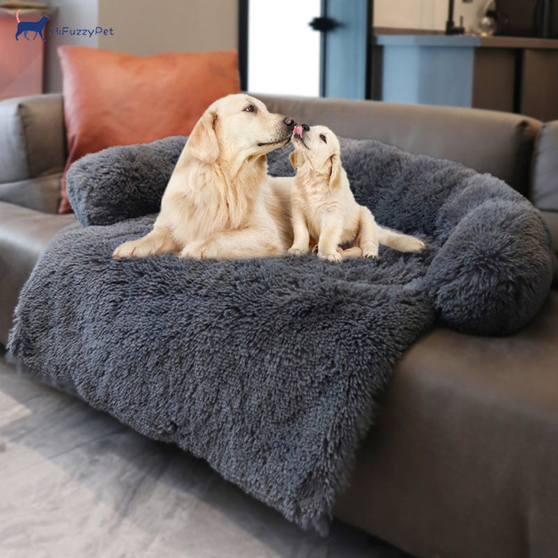 Soft Dog Bed with Raised Edge for Optimal Rest and Comfort