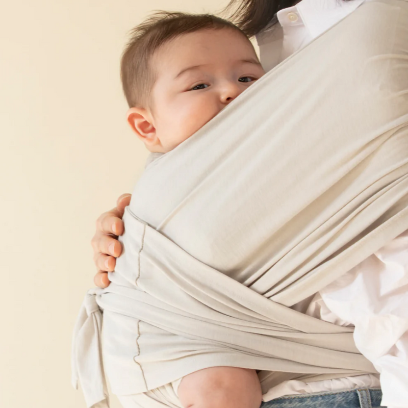 Adjustable Baby Wrap Carrier for Hands-Free Everyday Carrying